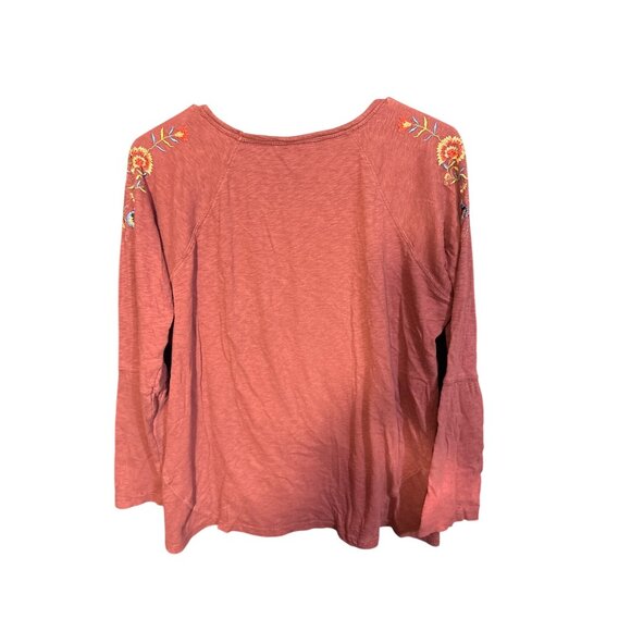 Sundance Womens Small Embroidered Cotton Top - Picture 4 of 4